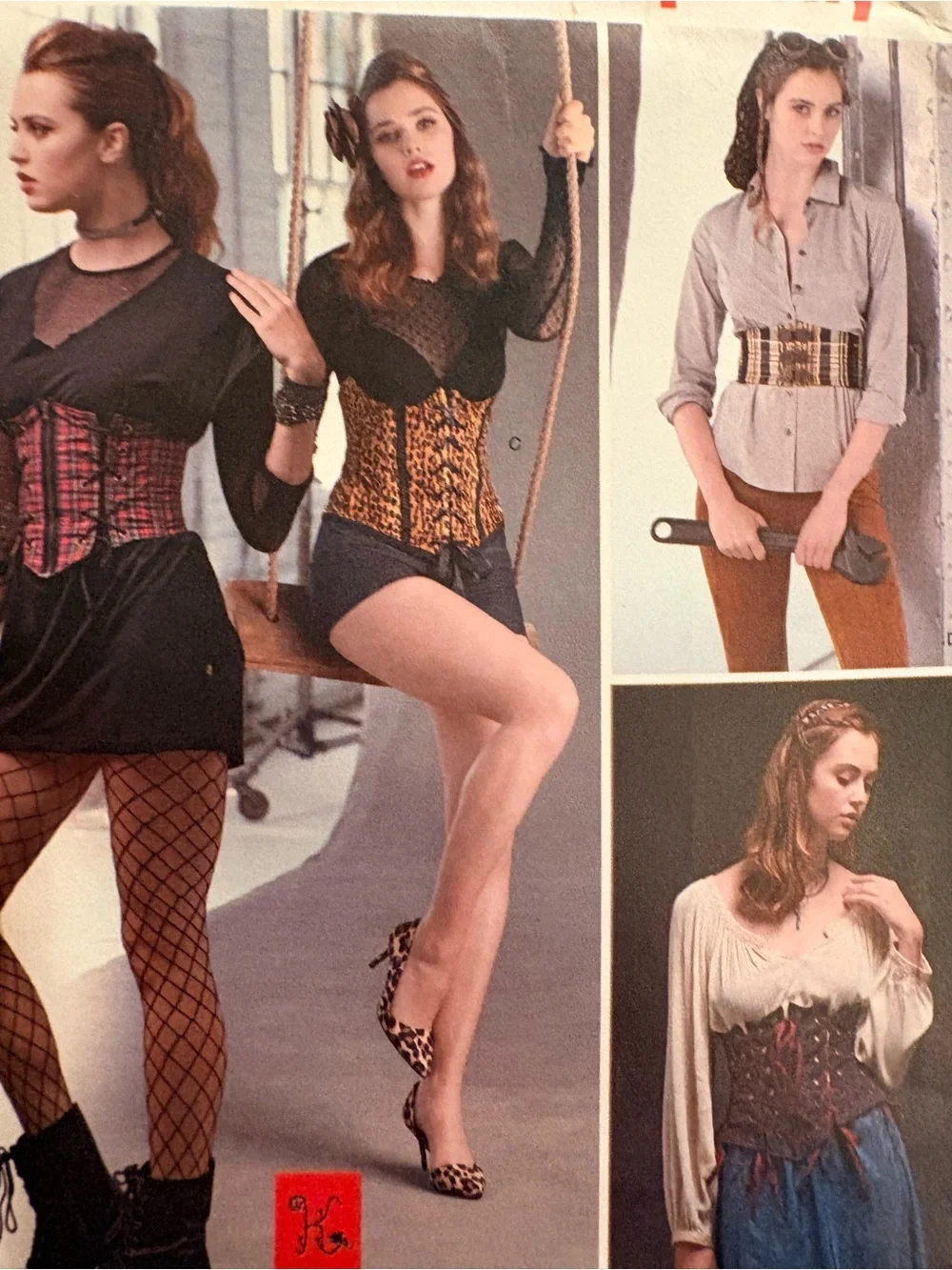 BN UNCUT SIMPLICITY 8626 A SEWING PATTERNS HALLOWEEN COSTUMES CORSETS
